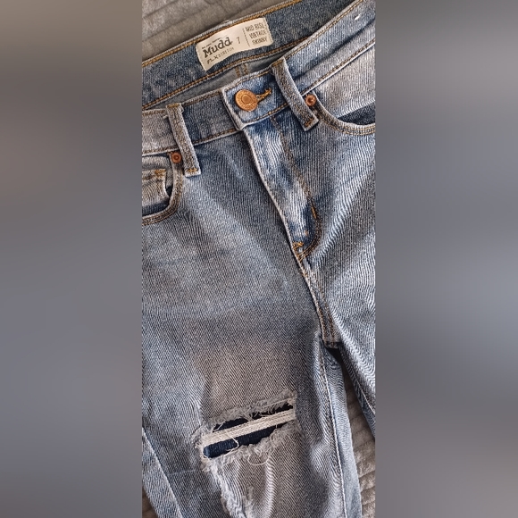 Mudd Fix Stretch  Mid Rise Vintage Skinny women's 7 - Picture 2 of 2
